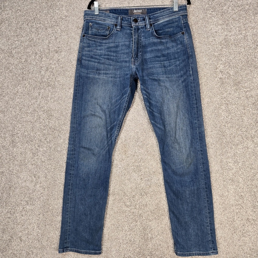 Revtown Jeans Mens 31x30 (fit 32x29) Blue Taper Decade Denim stretch‎